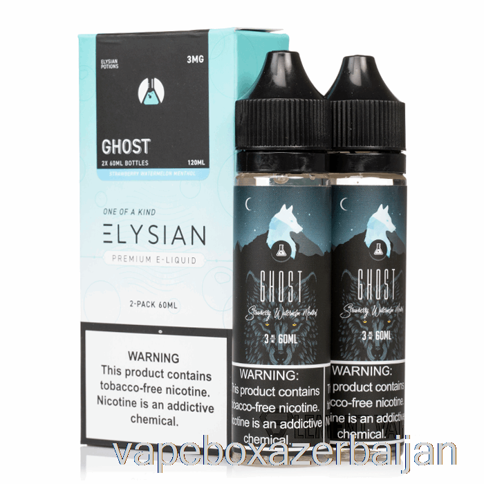 E-Juice Vape Ghost - Elysian Labs - 120mL 0mg